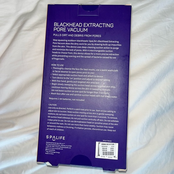 SpaLife Blackhead Extracting Pore Vacuum - Picture 2 of 3